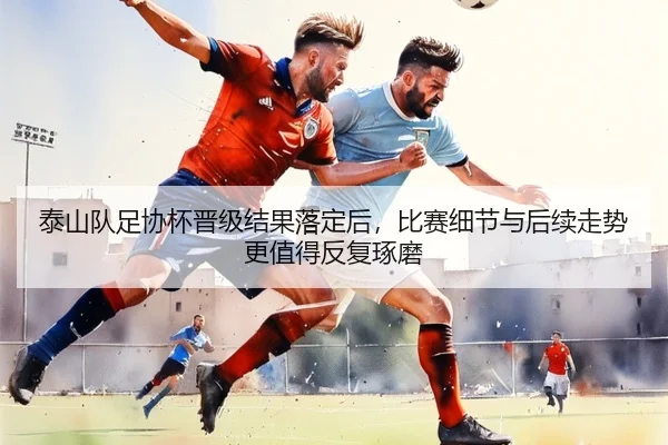 泰山队足协杯晋级结果落定后，比赛细节与后续走势更值得反复琢磨